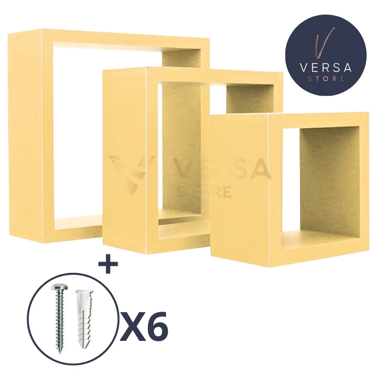 رفوف التزيين الخشبية