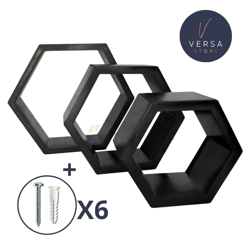 رفوف التزيين الخشبية