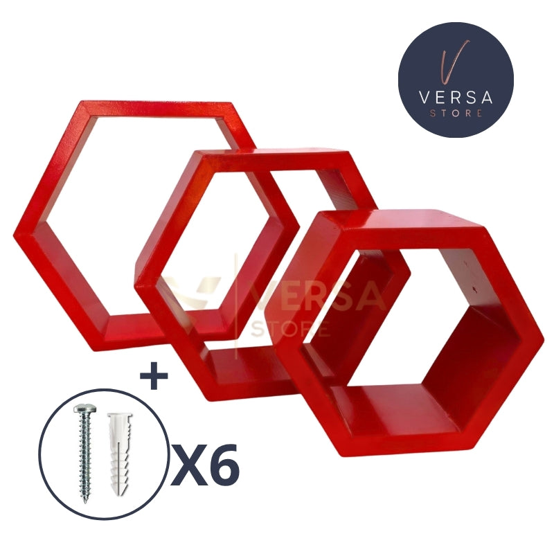 رفوف التزيين الخشبية