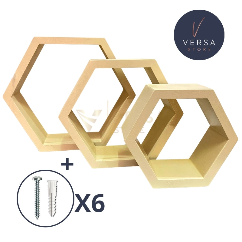 رفوف التزيين الخشبية