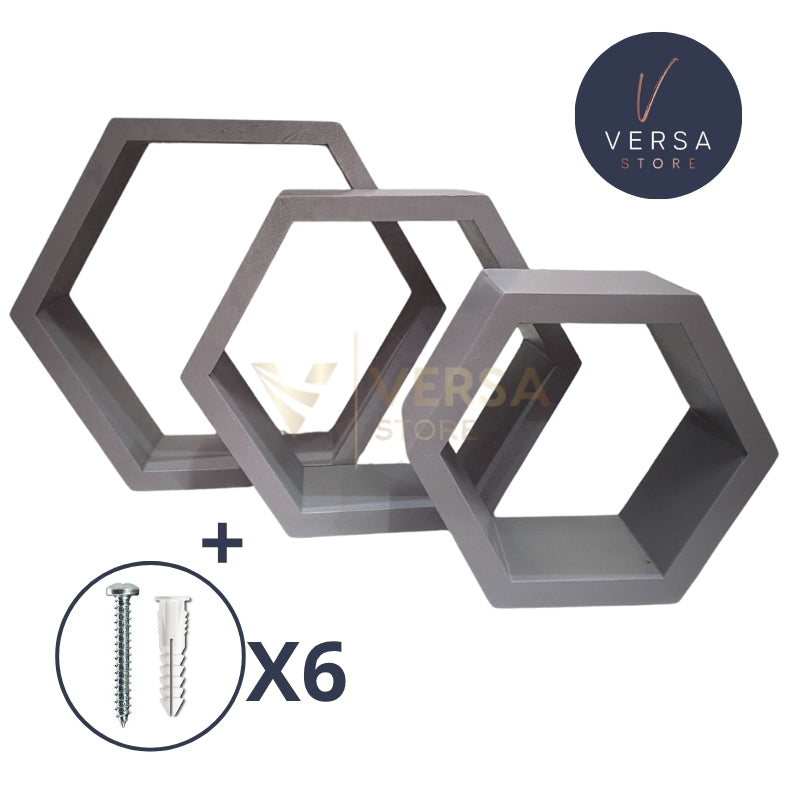 رفوف التزيين الخشبية